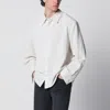 Séfr Light Beige Checkpattern Shirt In Pattern