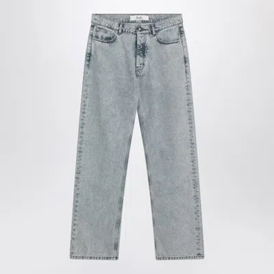 SÉFR LIGHT BLUE DISTRESSED JEANS