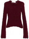 Séfr Crewneck Sweater In Red