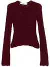 Séfr Crewneck Sweater In Red