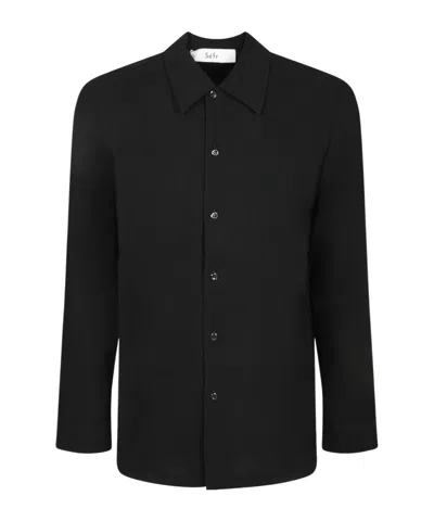 SÉFR LONG SLEEVE LAPEL SHIRT