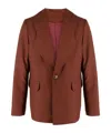Séfr Long-sleeved Suit Jacket In Multi