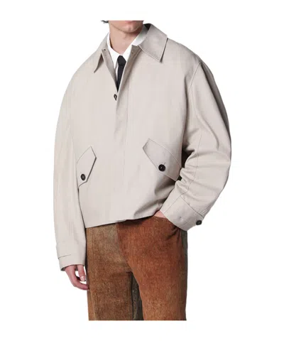 Séfr Long-sleeved Jacket In Neutral