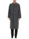 Séfr Long Wool Blend Coat Single Breasted