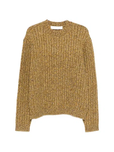 Séfr Makaya Ribbed Sweater In Brown