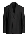 Séfr Man Blazer Black Size L Polyester, Wool In Black