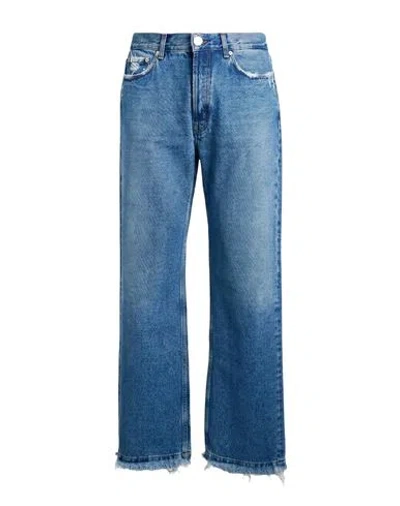 Séfr Man Jeans Blue Size 31 Cotton