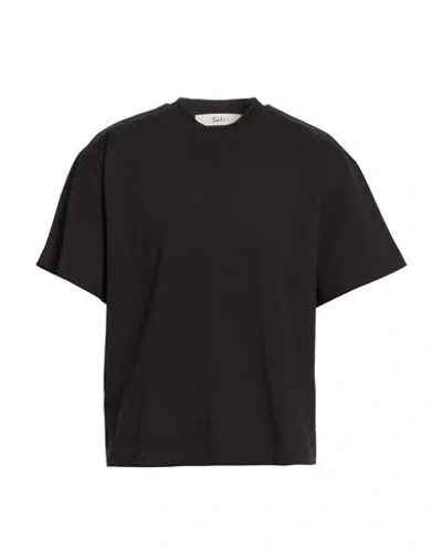 Séfr Man T-shirt Black Size S Cotton
