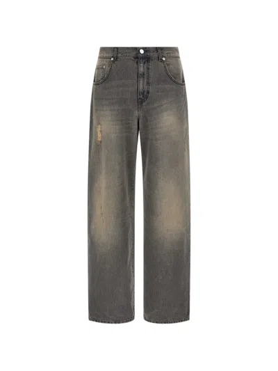 Séfr Mass Wide-leg Jeans In Black