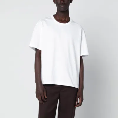 Séfr Mauro Organic Cotton Mini T-shirt For Men In White