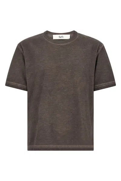 Séfr 'mauro' T-shirt In Brown