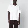 Séfr Mauro White T-shirt In Organic Cotton In White
