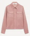 Séfr Sefr Mens Maurice Machweo Cord Overshirt In Pink