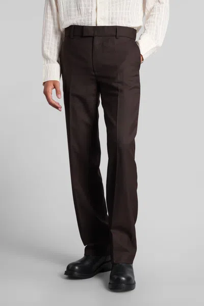 Séfr Mike Pants In Brown Polyester