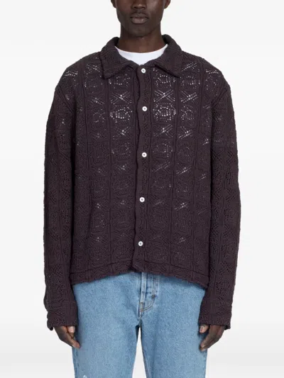 Séfr Myles Shirt In Brown