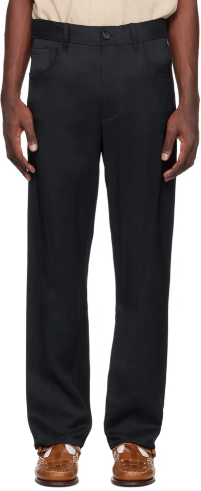 Séfr Navy Santana Trousers In Midnight