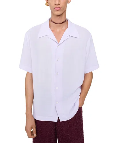 Séfr Noam Camp Shirt In White