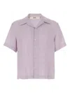 Séfr Purple Noam Shirt In Purple