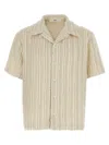 Séfr Stripe-pattern Shirt In Neutral