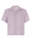 Séfr Purple Noam Shirt In Purple