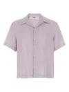 Séfr Purple Noam Shirt In Purple