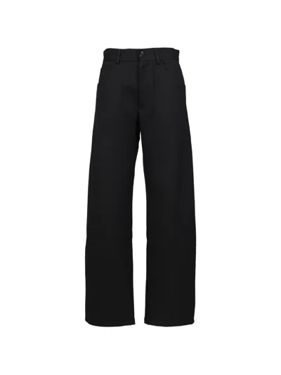 Séfr Oktai Barrel-leg Trousers In Animal Print