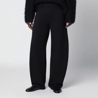 Séfr Oktai Black Trousers In Wool Blend