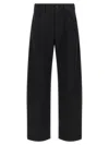 Séfr Wide-leg Casual Pants In Black