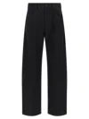 Séfr Wide-leg Casual Pants In Black