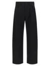 Séfr Wide-leg Casual Pants In Black