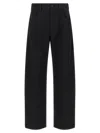 Séfr Wide-leg Casual Pants In Black