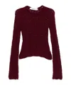 Séfr Open-knit Sweater In Brown