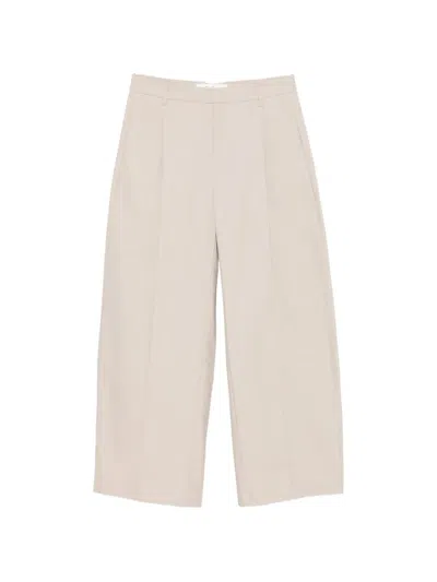 Séfr Otto Pressed-crease Trousers In Brown