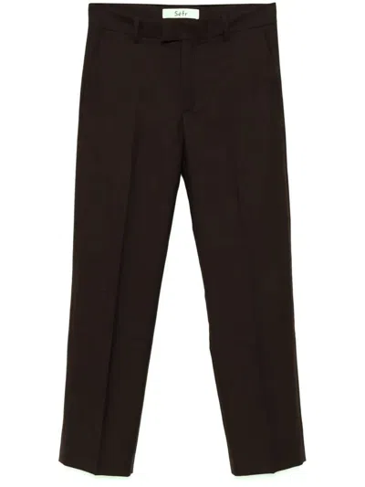 Séfr Mike Suit Trouser In Black