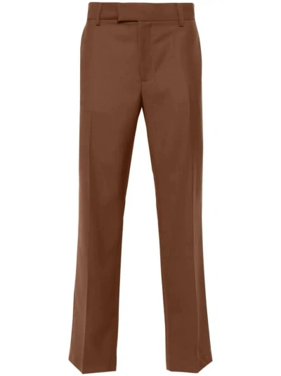 Séfr Mike Suit Trouser Clothing In Mid Brown Wool