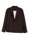 Séfr Peak-lapels Blazer In Black