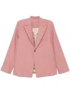 Séfr Pink Power Blazer In Pink