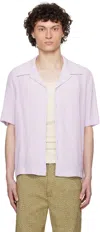 Séfr Purple Noam Shirt In Arizona Lilac