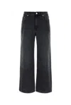 Séfr Sefr Relaxed Fit Worn Wash Jeans For Men In Black