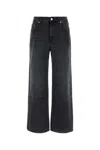 Séfr Sefr Relaxed Fit Worn Wash Jeans For Men In Black