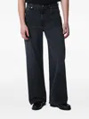 Séfr Sefr Relaxed Fit Worn Wash Jeans For Men In Black