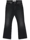 Séfr Black Classic Cut Jeans In Black