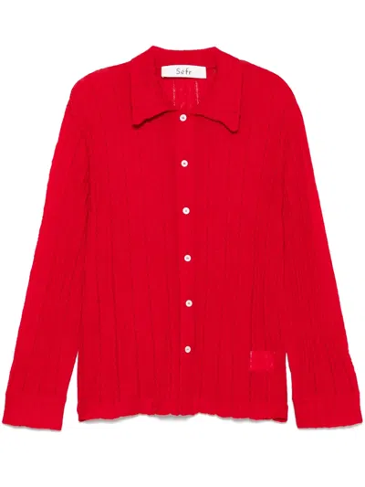 Séfr Shirt Riku In Red