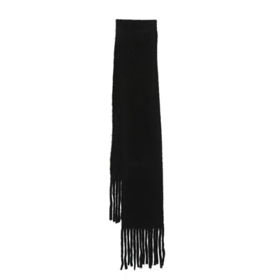 Séfr Fuzzy Scarf In Black