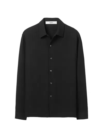 Séfr Sense Buttoned Shirt In Black