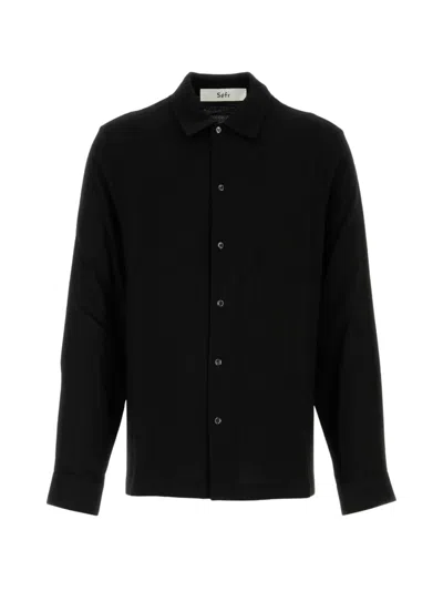 Séfr Sefr Sense Shirt In Black