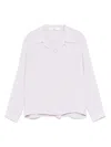 Séfr Long-sleeve Shirt In Purple
