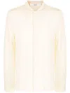 Séfr Sefr Ivory Wool Riku Shirt In Medallion Ivory
