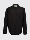 Séfr Basic Cotton Shirt In Black