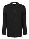 Séfr Black Voile Shirt In Black